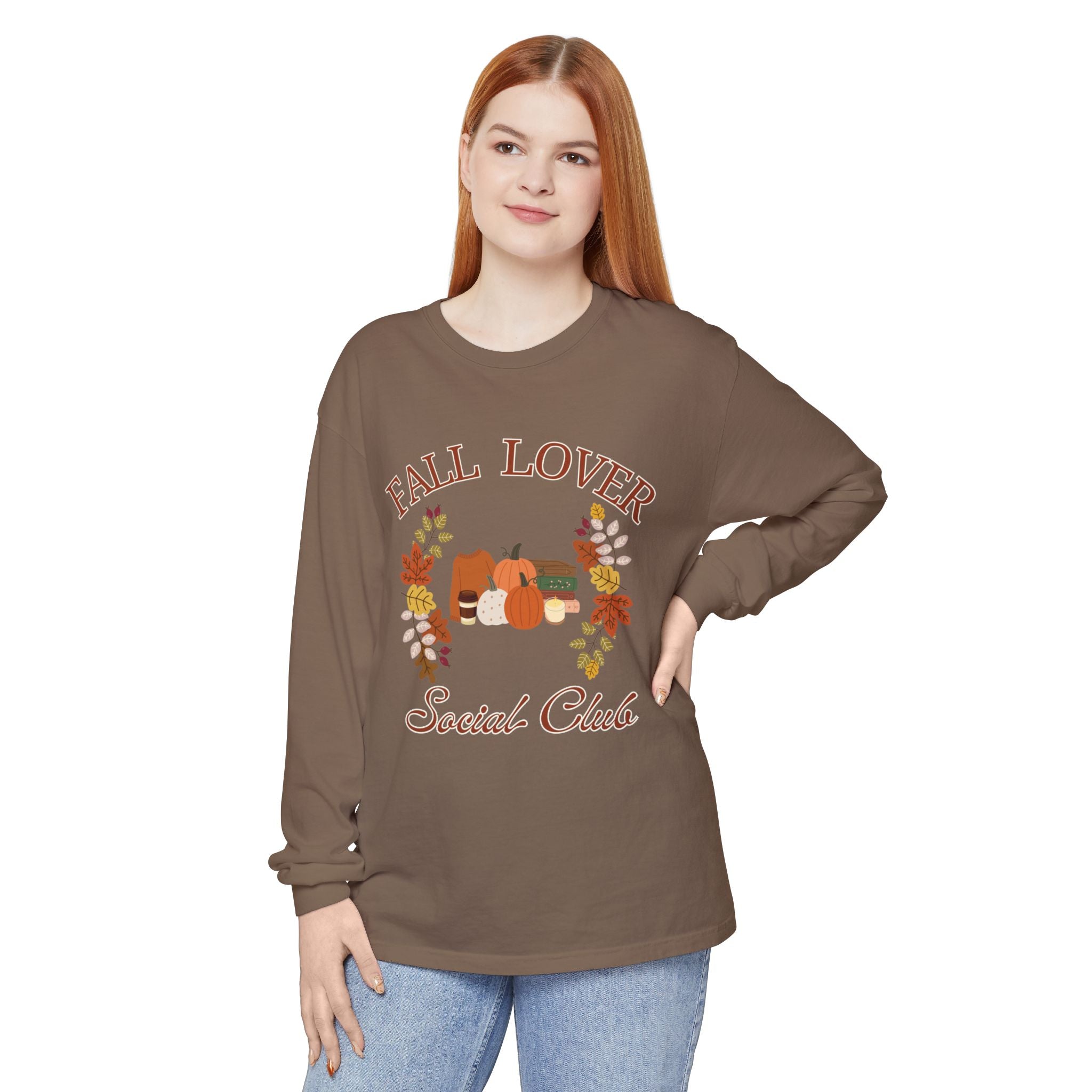 Fall Lover Social Club Long Sleeve Shirt