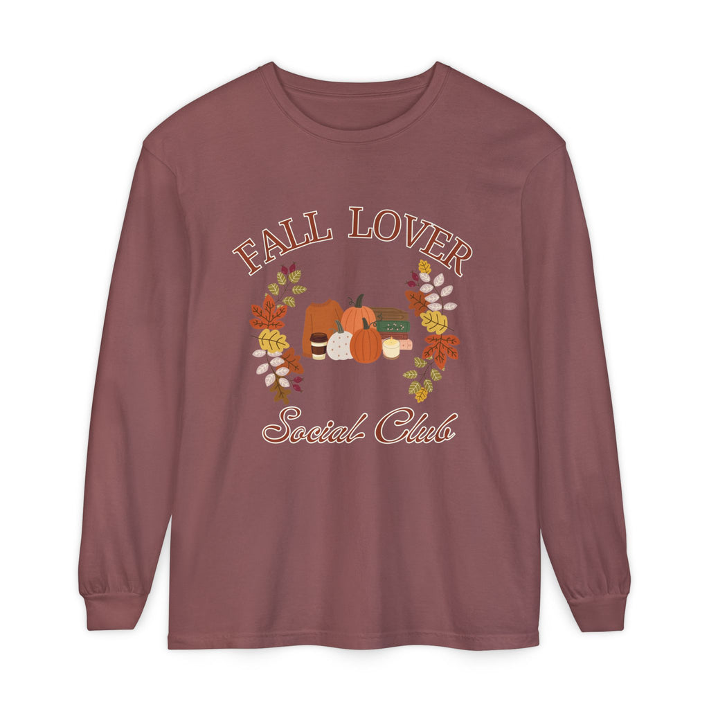 Fall Lover Social Club Long Sleeve Shirt