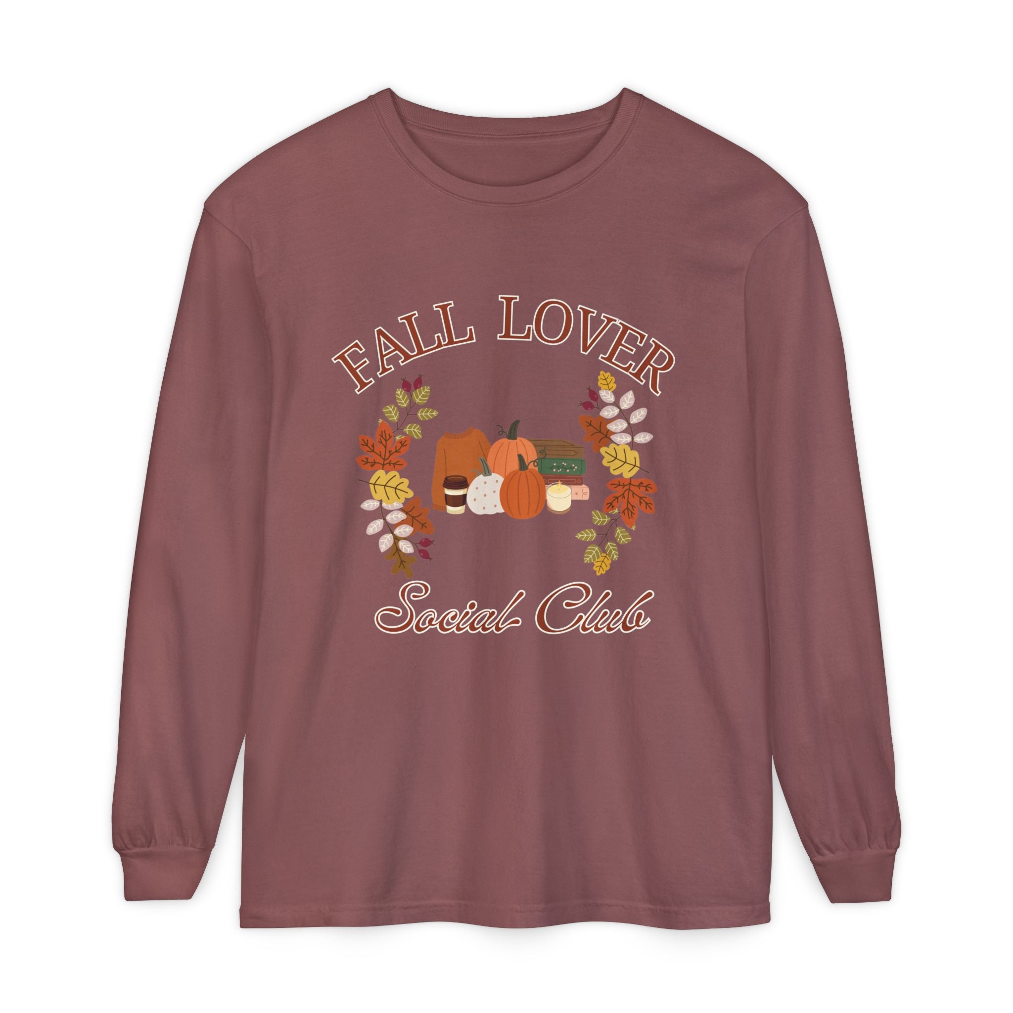 Fall Lover Social Club Long Sleeve Shirt