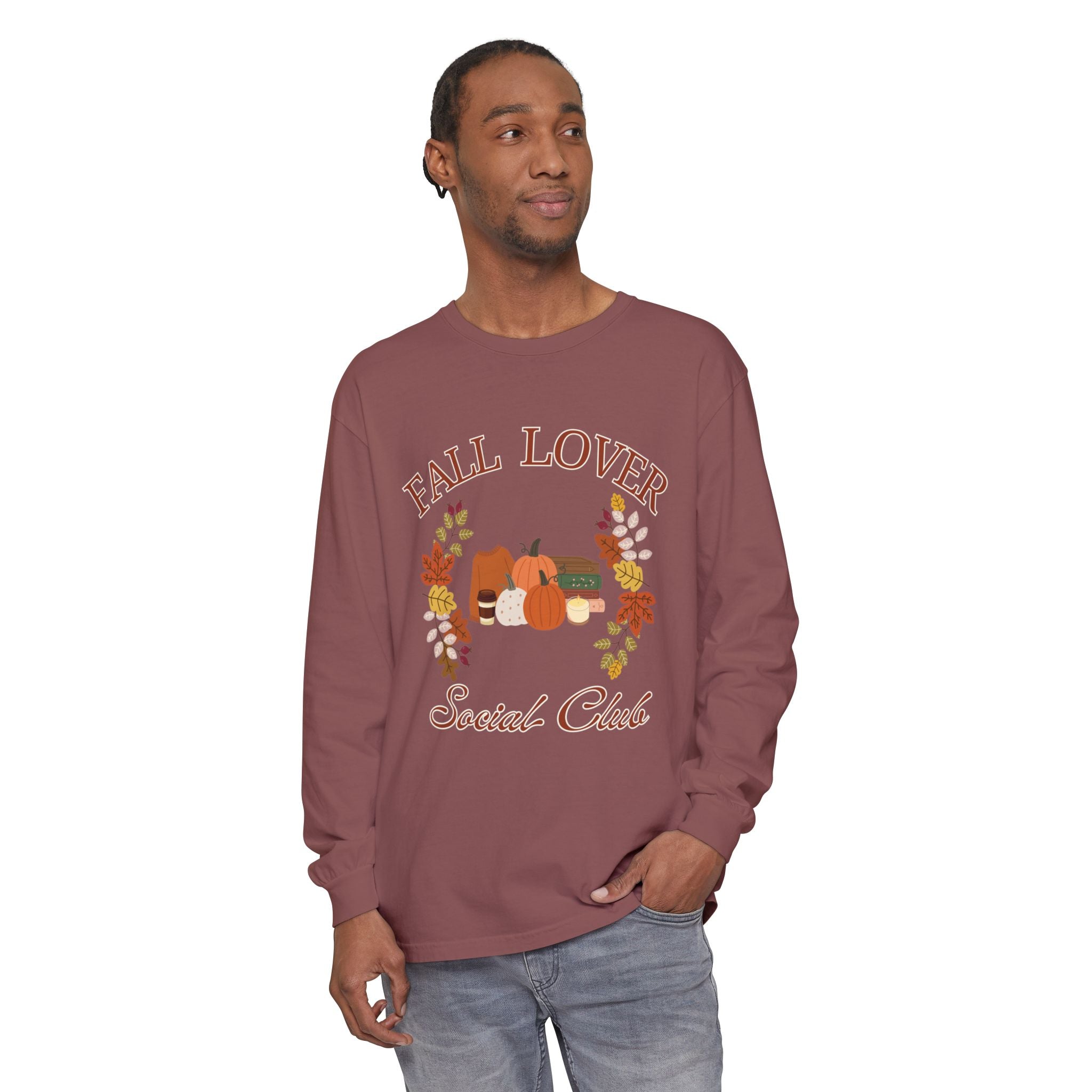 Fall Lover Social Club Long Sleeve Shirt