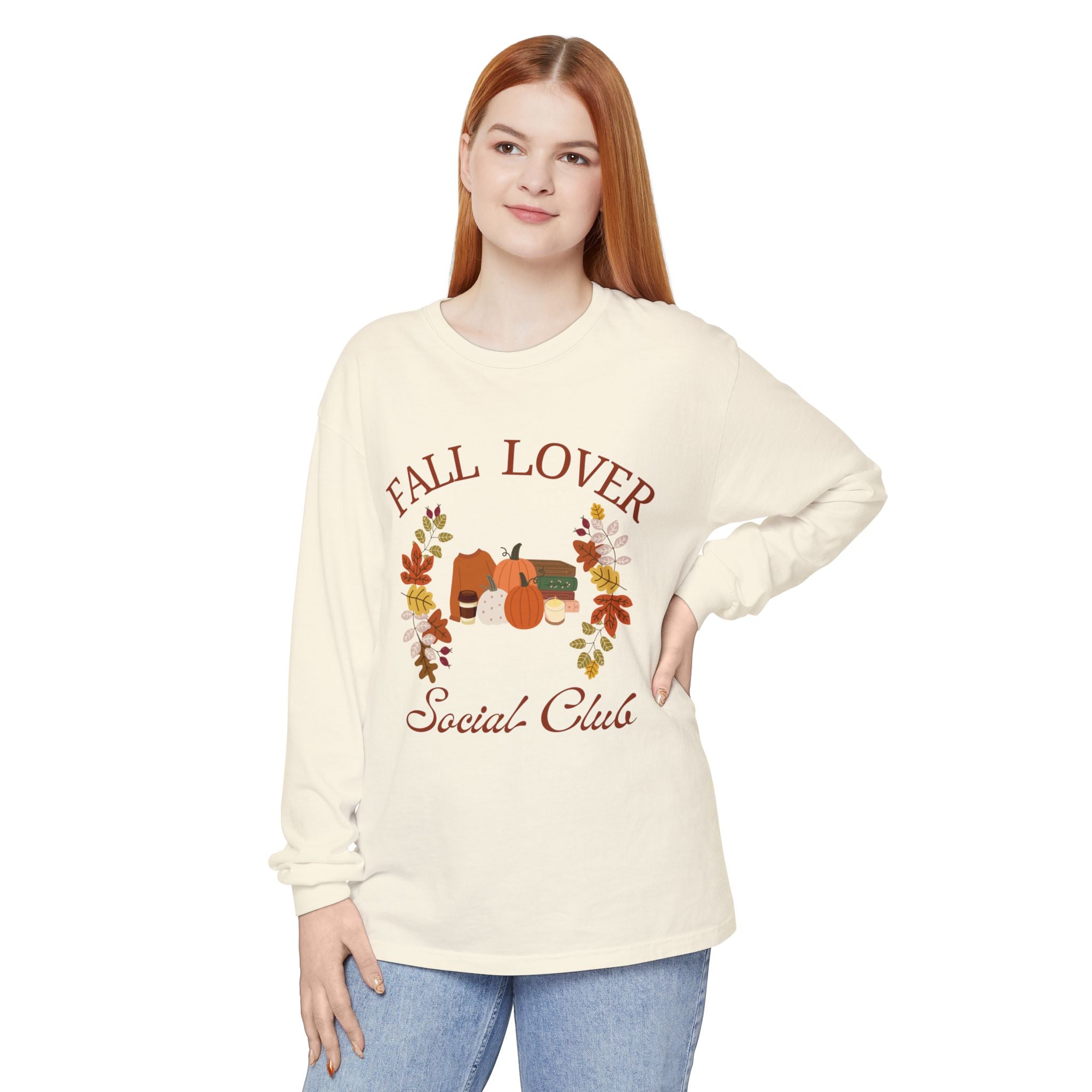 Fall Lover Social Club Long Sleeve Shirt