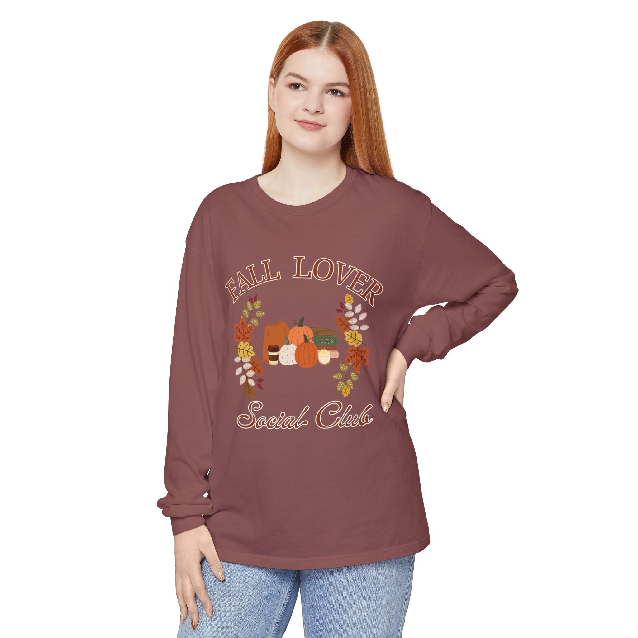 Fall Lover Social Club Long Sleeve Shirt