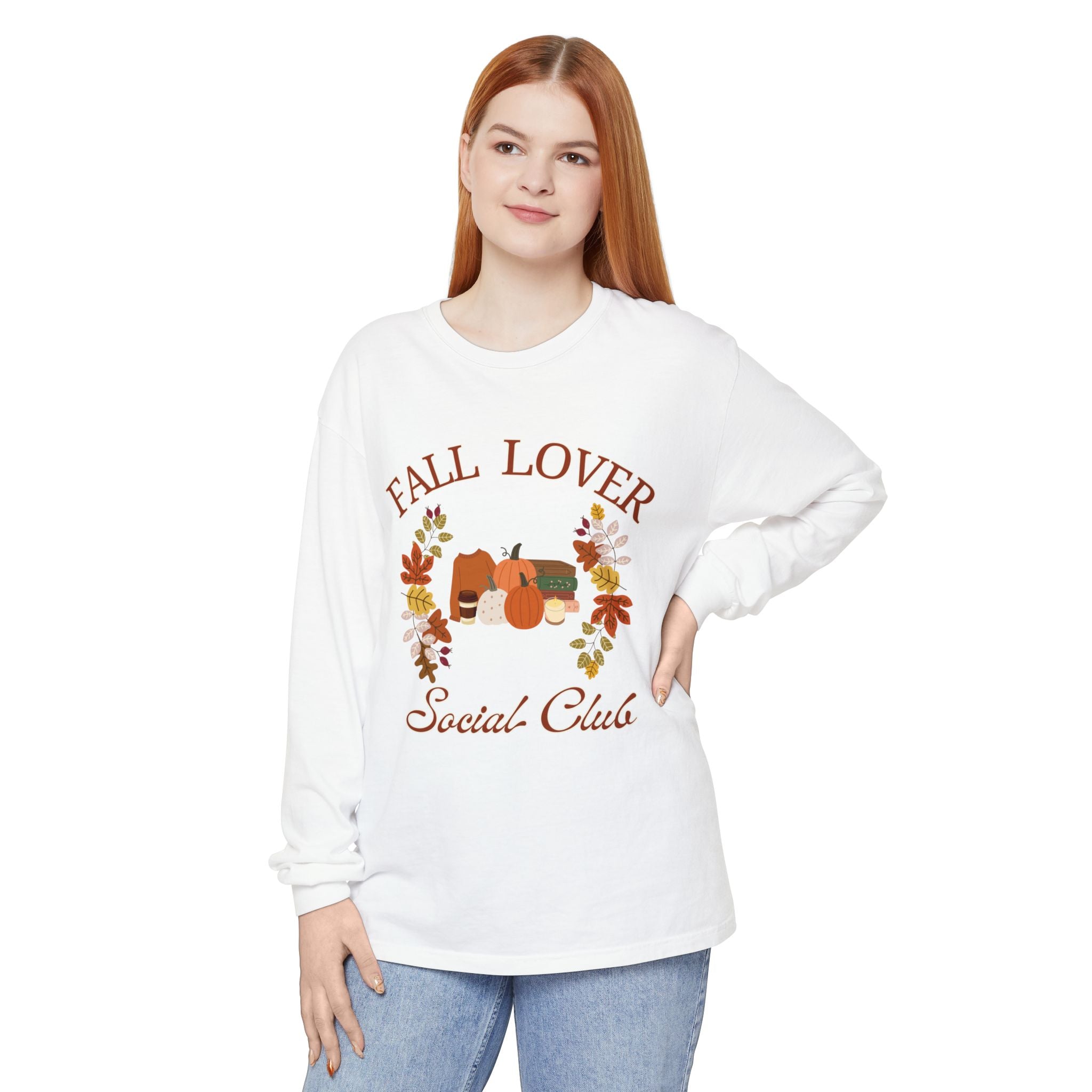 Fall Lover Social Club Long Sleeve Shirt
