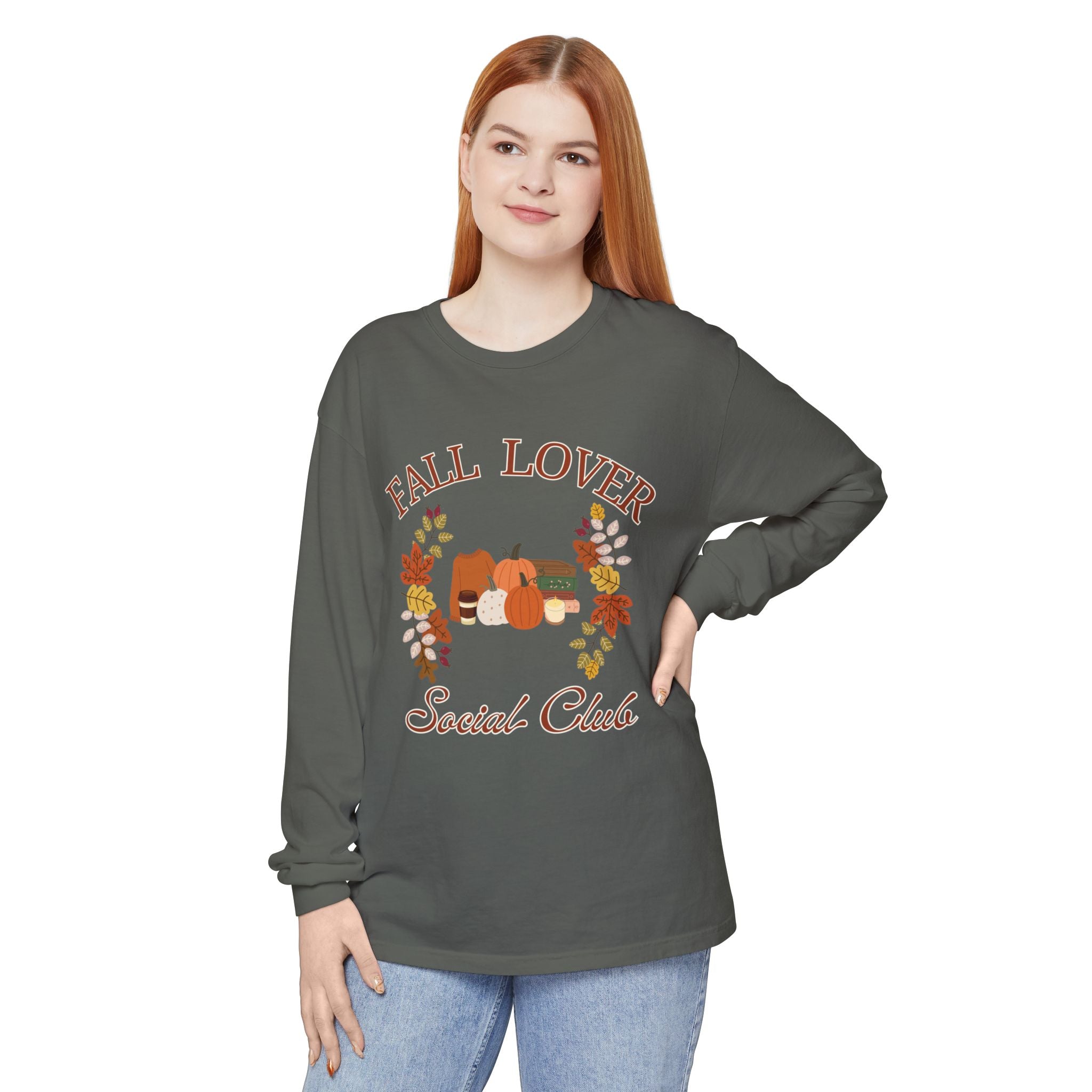 Fall Lover Social Club Long Sleeve Shirt