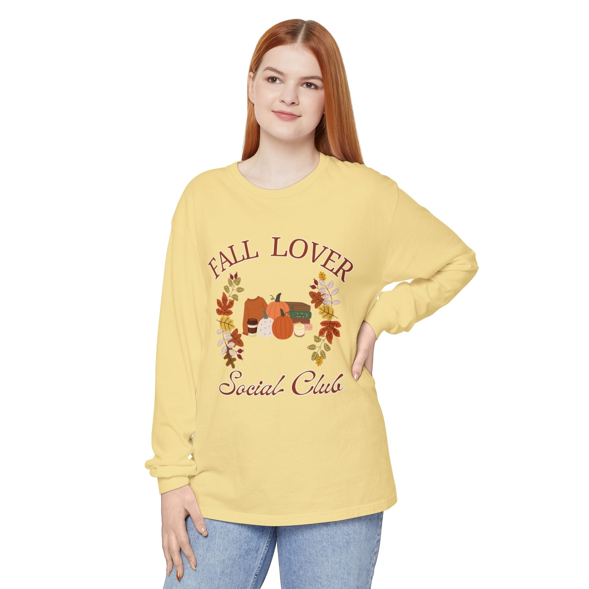 Fall Lover Social Club Long Sleeve Shirt